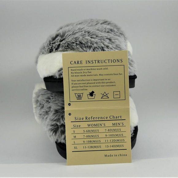 Ladies Memory Foam Slippers - Picture 3 of 11